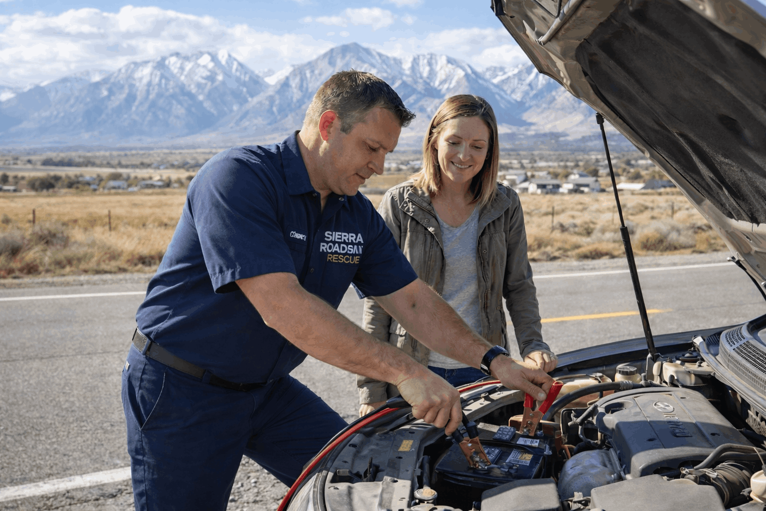 mobile battery jump start service in Carson Valley Nevada